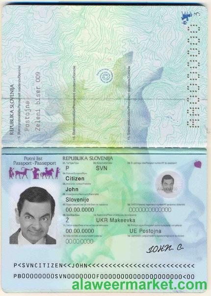 Slovenia passport